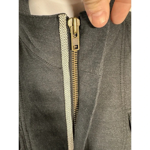 Cabi Women’s Jacket Cotton Lightweight Charcoal Gray X Small - Picture 2 of 12